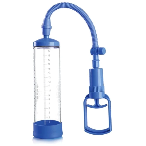Вакуумная помпа с ручным насосом Men Powerup Blue