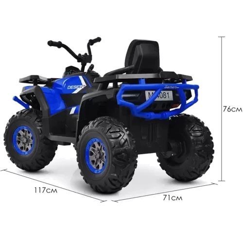 Детский электромобиль Квадроцикл Bambi Racer M 4081EBLR-2-4 до 50 кг: Вес, кг 20.4