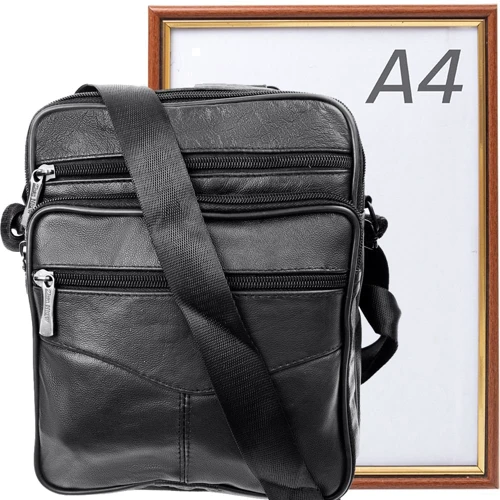 Мужская сумка через плечо Valiria Fashion черная (3DETAW8094-2): Тип Сумки