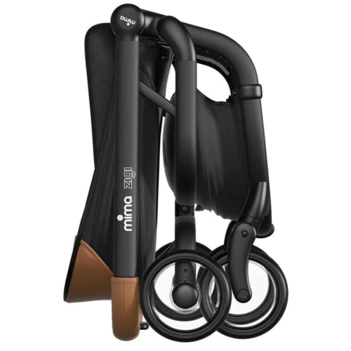 Прогулочная коляска Mima Zigi 3G - Black & Camel (A331115): Ширина шасси 45 см