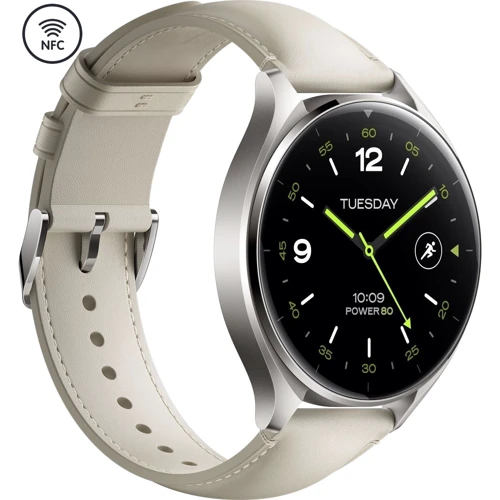 Смарт-часы Xiaomi Watch 2 Titan Gray Case with White Leather Strap (Global): Емкость батареи, мАч 495