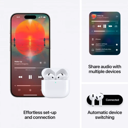 Apple AirPods 4 with Active Noise Cancellation (MXP93ZE/A) UA фото 12