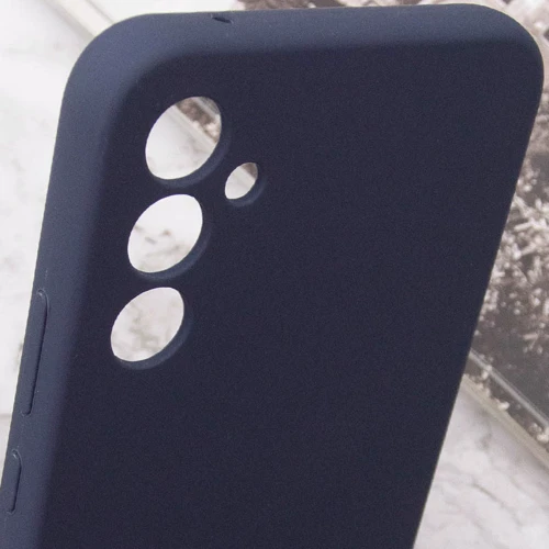 Чехол для телефонов Lakshmi Premium Silicone Case with Logo Full Camera Midnight Blue for Samsung S926 Galaxy S24 Plus: Пленка в комплекте нет