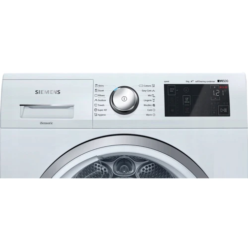 Сушильная машина Siemens WT7W461BY: Система сушки Конденсационная