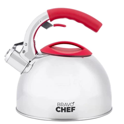 Чайник BRAVO CHEF Single 2.5 л (BC-1001): Область применения Для индукционных плит, Для электрических плит, Для газовых плит, Для галогенных/стеклокерамических плит