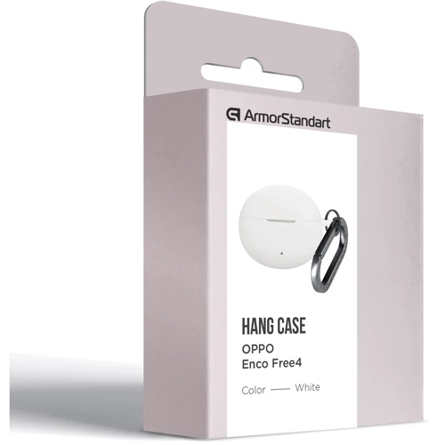 Чехол ArmorStandart Hang Case White for Oppo Enco Free4 (ARM86148)