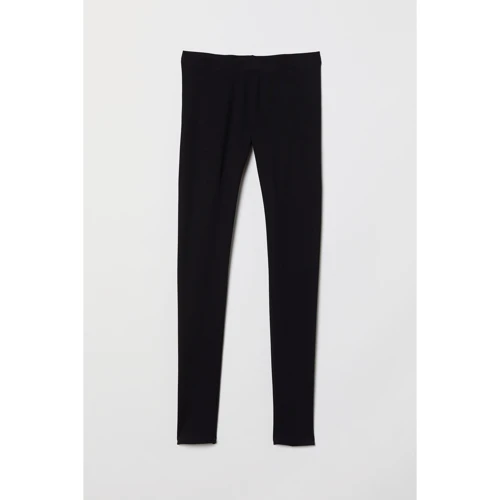 Леггинсы H&M 1896168 44 черные: Вид Леггинсы