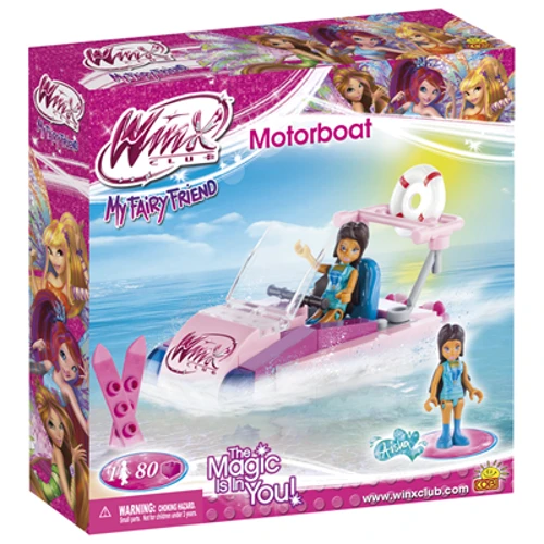 Конструктор COBI Моторная лодка, 80 деталей (COBI-25083)