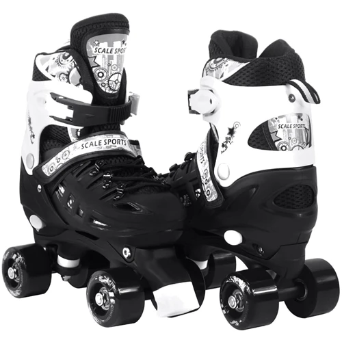 Розсувні ролики квади Scale Sports. Black (розмір 29-33)