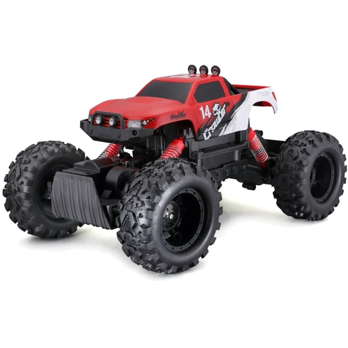 Автомодель на радіокеруванні Maisto Tech Rock Crawler червоний (82746): Форма Автомобіль