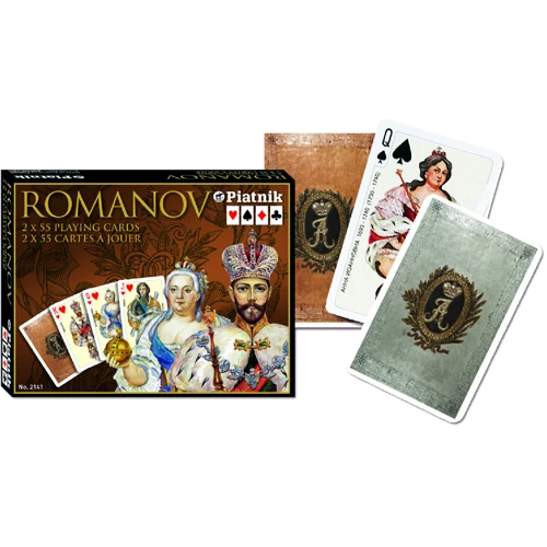 Карты игральные Piatnik Романов 1 колода х 55 карт (PT-214141)