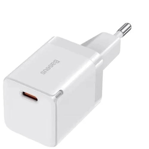 Зарядное устройство Baseus USB-C Wall Charger GaN3 1С 30W White (CCGN010102): Особенности Быстрая зарядка
