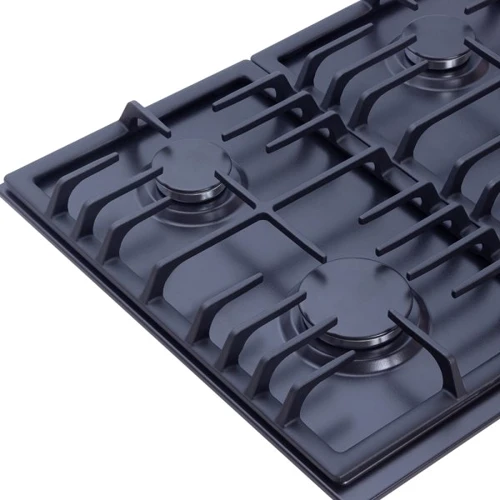 Варочная поверхность газовая Perfelli HGM 61494 BL: Количество конфорок 4
