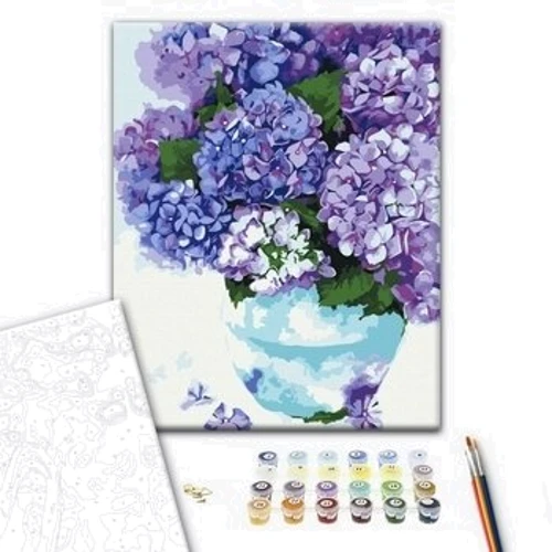 Картина по номерам Brushme Гортензия в небесном горшке 40x50 см (BS51688): Производитель Brushme
