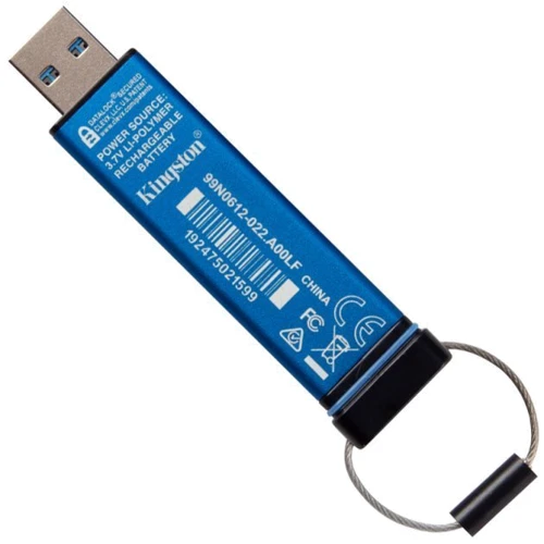 USB-флешка Kingston 128GB DataTraveler 2000 USB 3.0 (DT2000/128GB): Вес 25.4 г