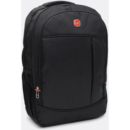 Мужской рюкзак Monsen черный (C1052-1-black): Фактура Тканая, Матовая