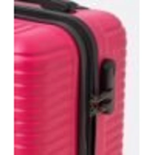 Чемодан Ricco Grande М розовый (T1ABS600fuchsia-M): Застежка Молния