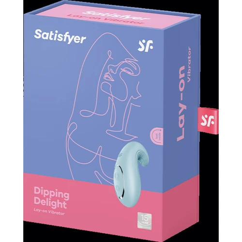 Вибратор Satisfyer Dipping Delight Light Blue