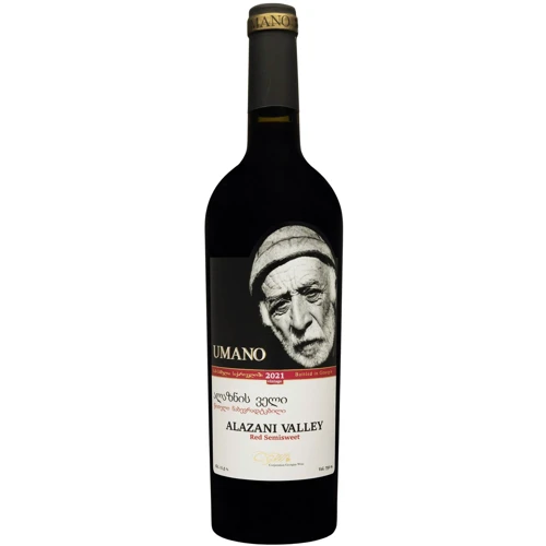 Вино Umano Alazani Valley полусладкое красное 0.75 л (FSH_4860099002646)