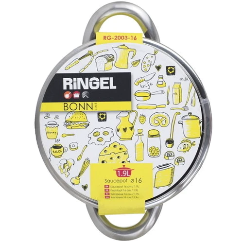 Каструля RINGEL Bonn 16 см (1.9л) з кришкою (RG-2003-16) фото 9