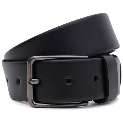 Мужской ремень Borsa Leather черный (115v1fx62-black)