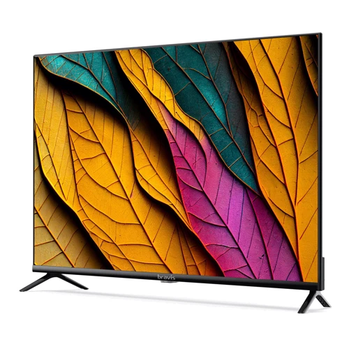 Телевизор Bravis 43K6000U: Экран 43" (3840x2160) 4K Ultra HD