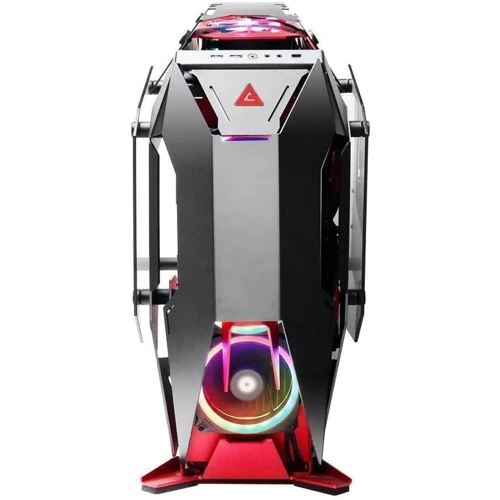 Корпус Antec Torque Black/Red (0-761345-80017-4): Материал передней панели алюминий