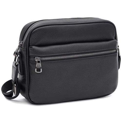 Мужская сумка через плечо Ricco Grande черная (K16692bl-black)