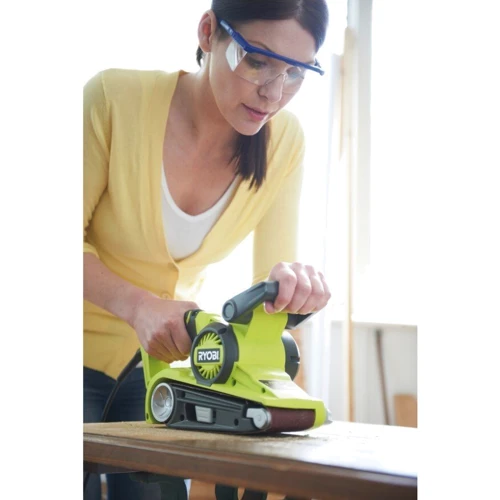 Ленточная шлифмашина Ryobi EBS 800 фото 6