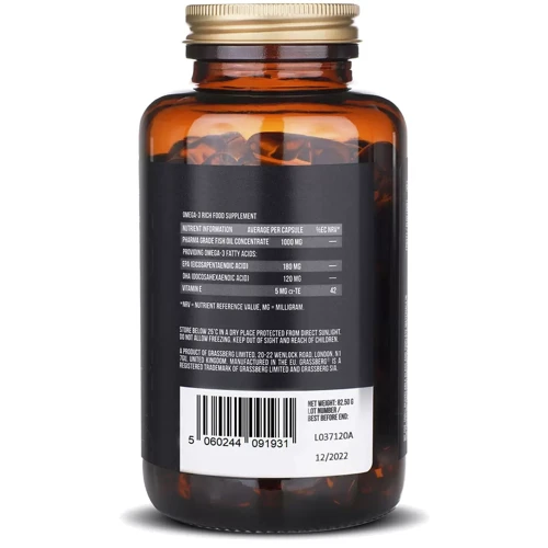 Grassberg Omega-3 Value 1000 mg Омега-3 120 капсул: Тип Омега 3