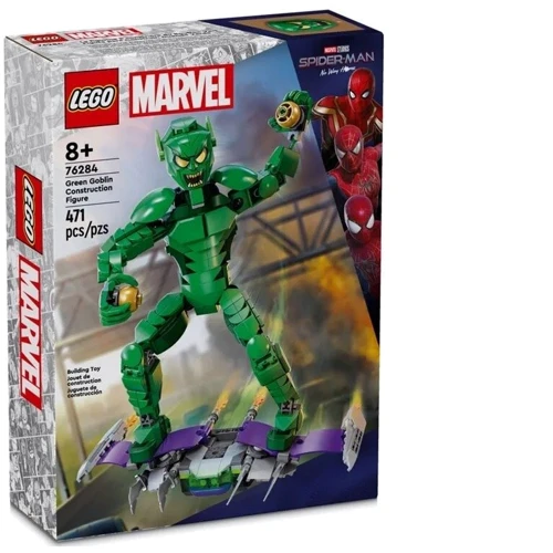 Конструктор LEGO Marvel Фигурка Зеленого гоблина для сборки (76284)