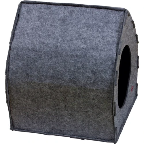 Домик-лежак для кота или собаки Red Point "Pet House" войлок серый 470х430х430мм (АХ.01.В.11.00.216) фото 2
