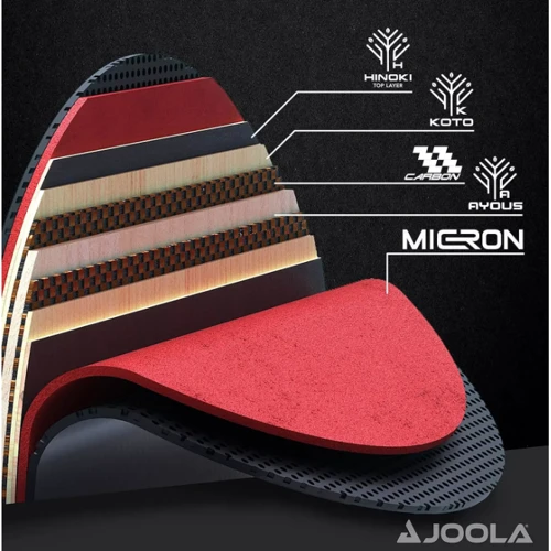 Ракетка для настольного тенниса Joola Infinity Carbon (54207) фото 4