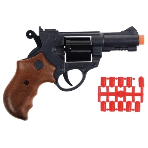 Пістолет EDISON Jeff Watson 19см 6-зарядний з кульками (459/21)