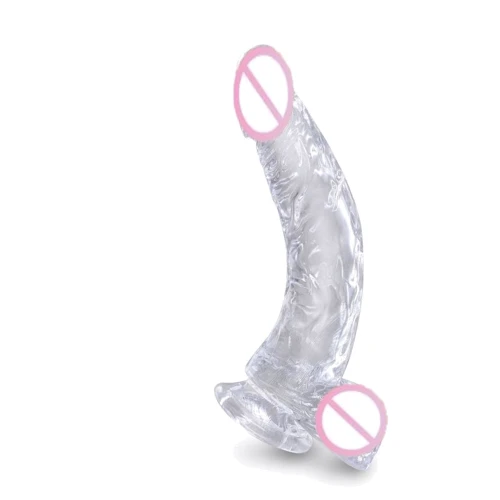 Pipedream King Cock 7.5 In Cock w Balls - Реалистичный фалоимитатор на присоске (прозрачный)