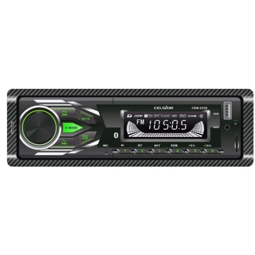 Медиа-ресивер Celsior CSW-223G (без диска): Формфактор 1 DIN