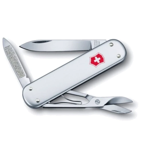 Мультитул Victorinox MONEY CLIP 74мм/5предметов/серебряный с зажимом для денег (0.6540.16)
