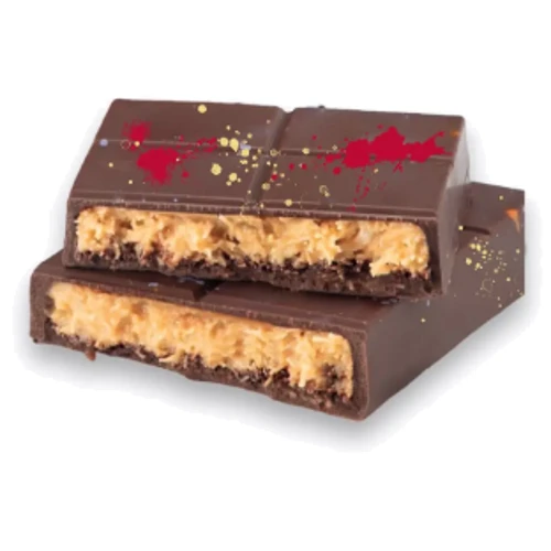 Шоколад Laviva Chocolate Dubai Chocolate biscuit Lotus Дубайский бисквит 200 г (UA-0313): Вид Шоколад