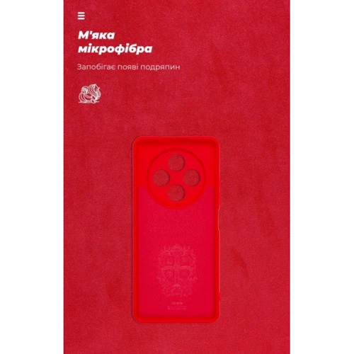 Чехол для телефонов ArmorStandart ICON Case Camera cover Red for Tecno Spark 30 4G (KL6) (ARM81367): Цвет красный