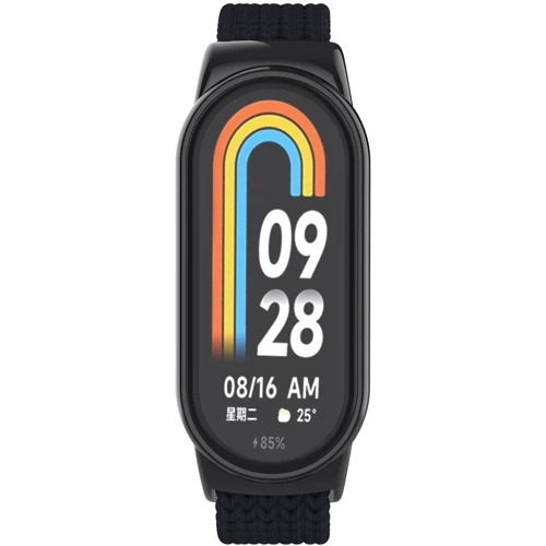 Ремешок ArmorStandart Braided Solo Loop Black for Xiaomi Smart Band 8 / 9 / 10 (ARM86879)