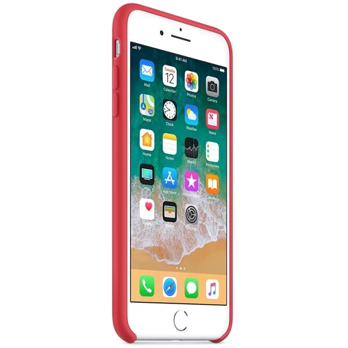 Чехол для iPhone Apple Silicone Case Red Raspberry (MRFW2) for iPhone 8 Plus/iPhone 7 Plus: Тип аксессуара чехол