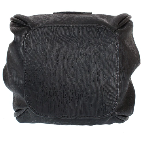 Женская сумка бакет-бэг Laskara черная (LK10195-black): Тип ручки Со съемным ремнем, Со съемной ручкой, Плечевой ремень, Длинная ручка