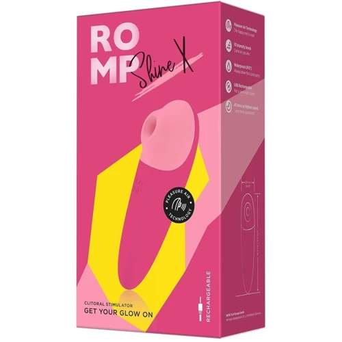 Вакуумный клиторальный стимулятор Romp Shine X