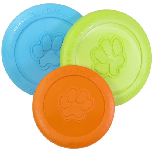 Летающая тарелка West Paw Zisc Large Green/Зиск фрисби большая зеленая 22см (ZG031GRN): Производитель West Paw