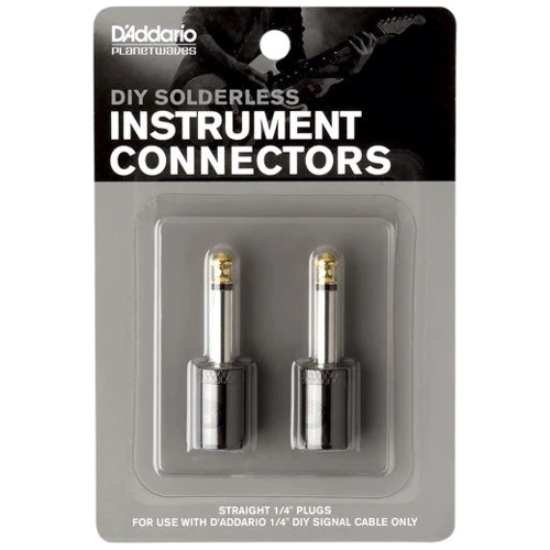 Коннектор D'addario PW-GP-2 1/4 inch Plug, Straight фото 4
