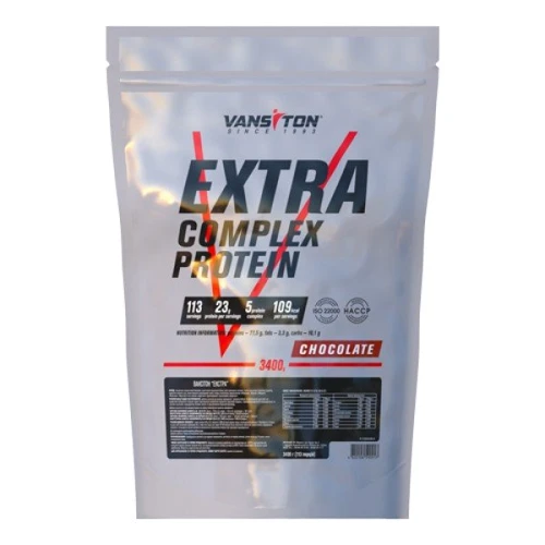 Протеин Vansiton Extra Complex Protein 3400 g /113 servings/ Chocolate