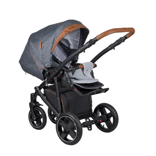 Универсальная коляска 2 в 1 Coletto Modena 9023-CMO-02, 02, серый/коричневый: Тип коляски Универсальная коляска (2-в-1)