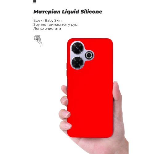 Чехол для телефонов ArmorStandart ICON Case Red for Xiaomi Redmi 13 4G / Poco M6 4G (ARM78264) фото 7
