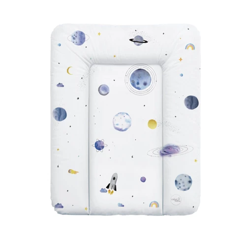 Пеленальный матрас Ceba Baby Watercolor World Universe 50x70 см белый с рисунком (W-143-123-651): Производитель Ceba Baby