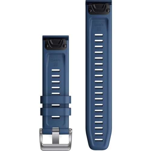 Ремінець Garmin QuickFit 22 Watch Bands Captain Blue Silicone (010-12863-21): Колір синий